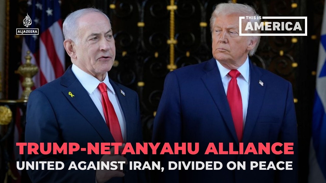Film backdrop image for Trump, Netanyahu and the Iran question (2026)