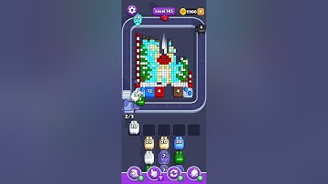 Pixel Flow Level 145 Walk Through Gameplay | Hard