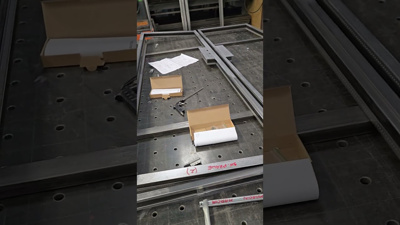 Jansen Arte2.0 Steel windows in production | PORTAMET