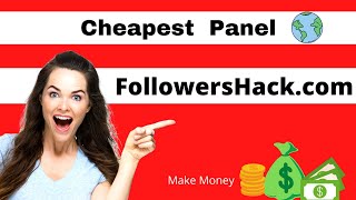 Followershack.com is the cheapest smm panel in world. you can buy
services with paypal and bitcoin too. link; https://followershack.com/
famous p...