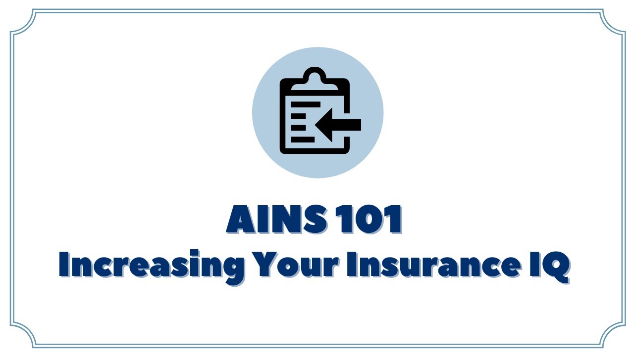 FREE online study program for AINS 101 - YouTube