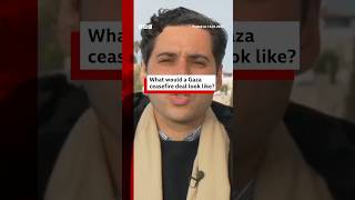 What would a Gaza ceasefire deal look like #Israel #Gaza #BBCNews