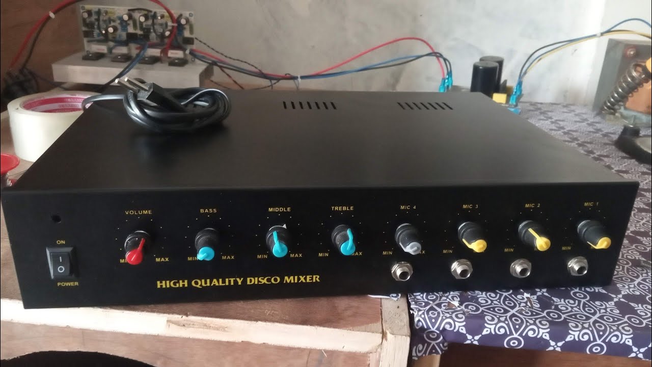 Power amplifier untuk corong toa YouTube