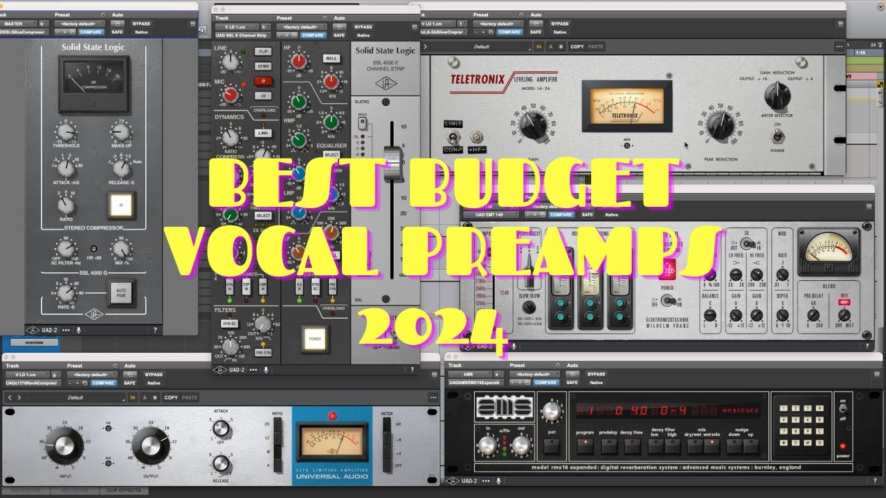 Best Preamp Plugins For Vocals In 2024! YouTube