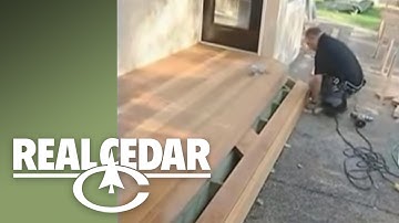 HOW TO BUILD : DECK (Part 3) - Realcedar.com