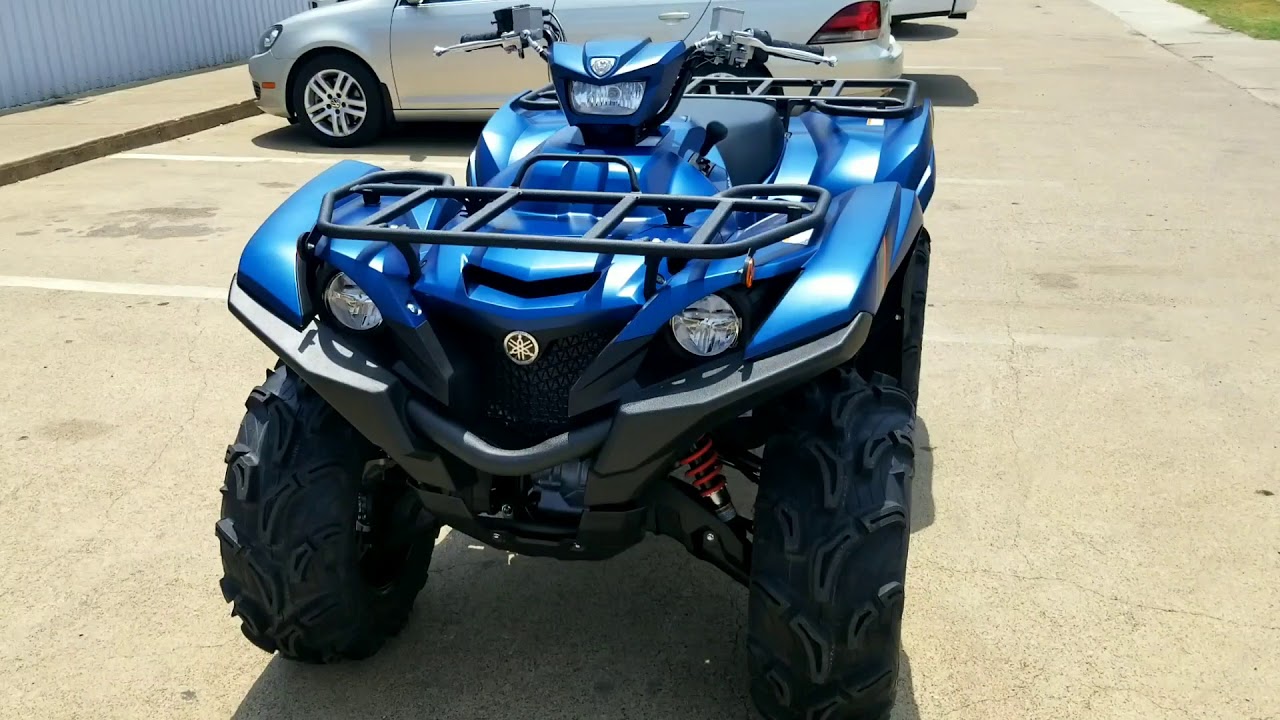 2019 Yamaha Grizzly 700 EPS SE - YouTube.