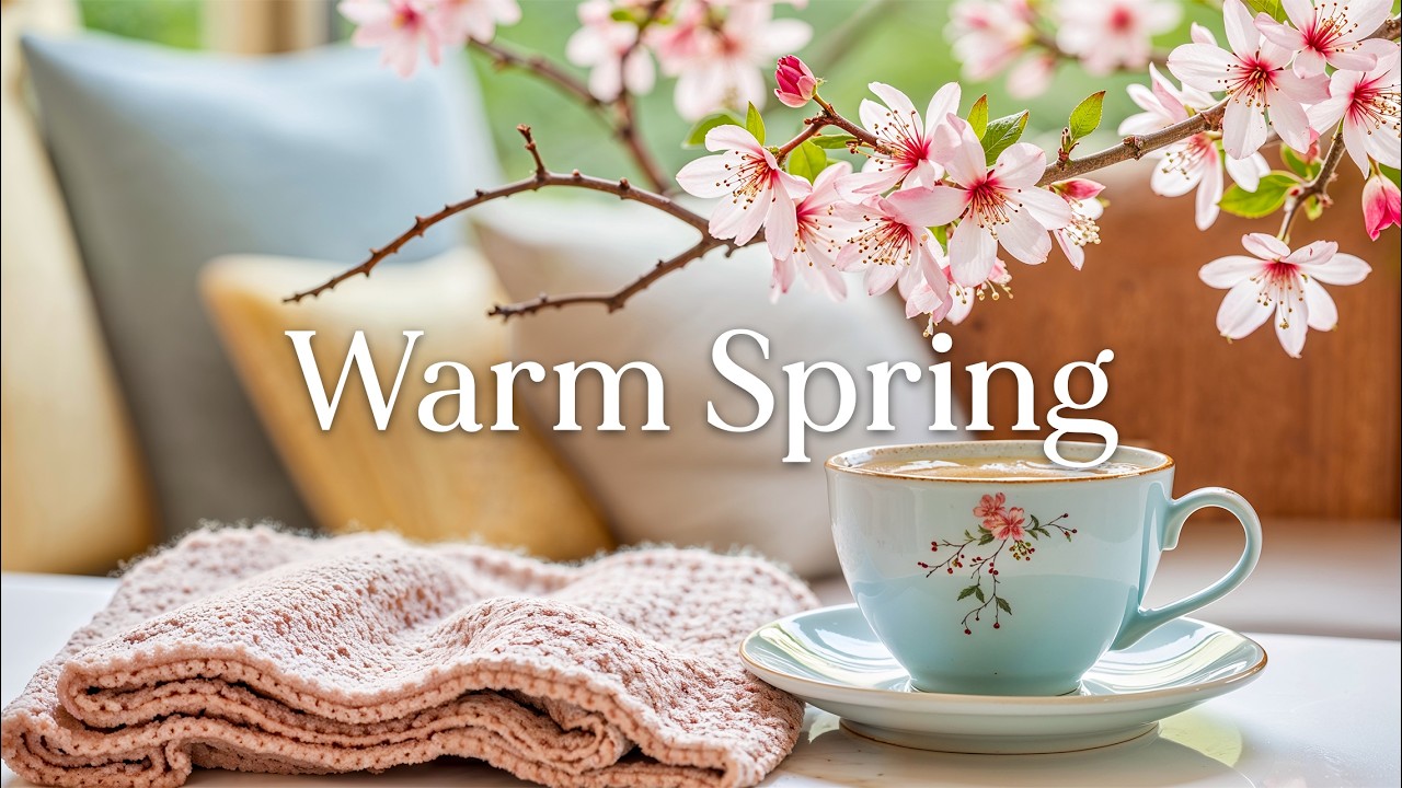 오늘도 기분 좋아질 준비, 따뜻한 봄 피아노 선율과 함께 🌸 Warm Spring Piano