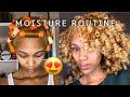 Moisture Routine For Soft/Smooth Bouncy Curls