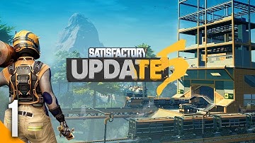 Satisfactory FICSMAS Update 5: Part 1 | Getting Started - Full Gameplay Walkthrough