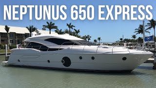Touring a $1,800,000 Yacht | Neptunus 650 Express Yacht Walkthrough