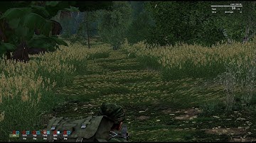 SOG AI Update:  Units moving fast leave a flattened grass trail behind.
