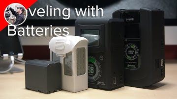 Airline Travel With Pro Batteries and the Switronix Hypercore Prime