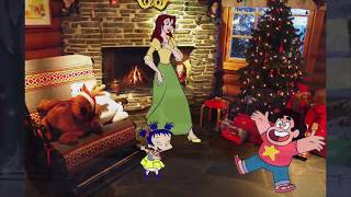 Cartoon Character Story - Part 22 Christmas At Stevens House