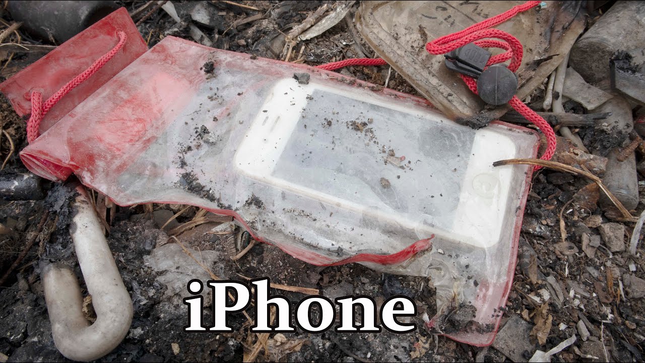 Найти iPhone в водонепроницаемом чехле | Восстановление айфона из хлама | восстановить iPhone 4s