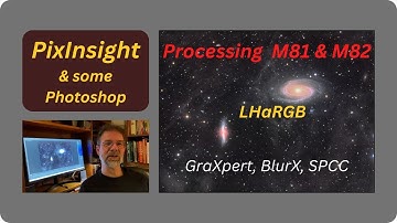 LHaRGB Processing M81 & M82 - GraXpert, BlurX, SPCC #astrophotography #astro #astronomy