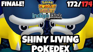 🔴THE LAST SHINY HUNT + BONUS GAME! Pokemon Indigo Disk ✨SHINY Living Dex 172\/174✨