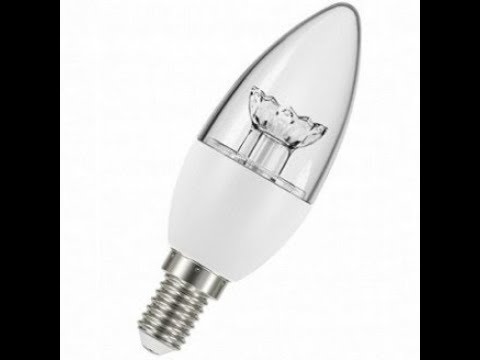 Лампа светодиодная Osram LED Classic B 40 5.4W/830 230V CL E14