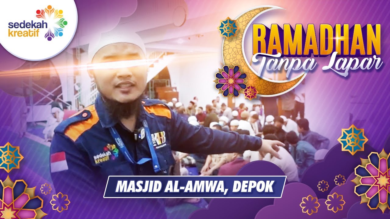 ⁣Reportase Penyaluran Ramadhan Tanpa Lapar (11 April 2022) - Masjid Al AMWA Depok  - Sedekah Kreatif