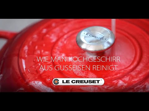 Video: Sind Le Creuset Pfannen spülmaschinenfest?