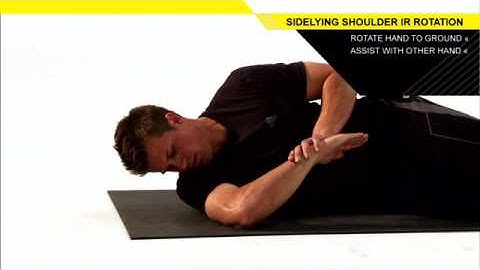 Sidelying Internal Rotation Stretch