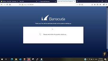 INNOVIX - Barracuda Virtual Email Security Gateway WebGUI basic setup