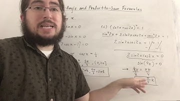 Multiple Angle and Product-to-Sum Formulas