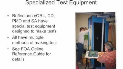 FOA Lecture 20: Other Fiber Optic Tests