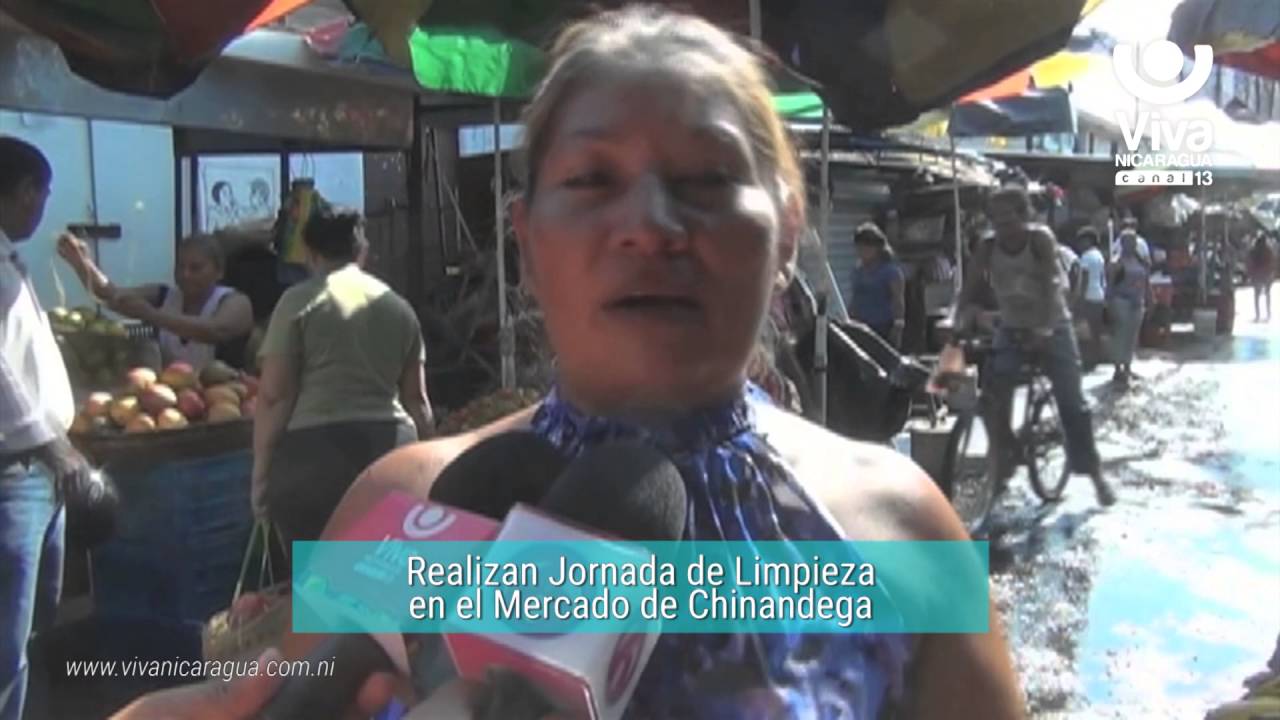 Realizan Jornada de Limpieza en el Mercado de Chinandega - YouTube