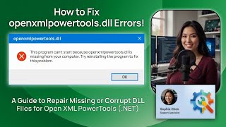How to Fix openxmlpowertools.dll Errors!