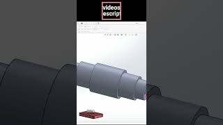 Solidworks CAD Design Exercise -103 - Thread Shaft #solidworks3d #solidworks  #solidworkstutorials