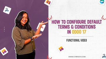 How to Configure Default Terms & Conditions in Odoo 17 Accounting | Odoo 17 Functional Tutorials