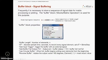 Altair Embed   Codegen Execution Order, Buffer, and Plot Blocks   Fundamentals