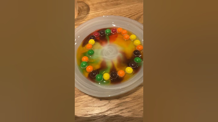 アメリカのお菓子、スキットルズで模様を書いてみたらやばいことが起きました