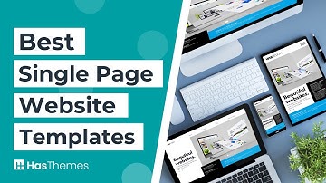 10 Best Single Page Website Templates | One Page Website Template