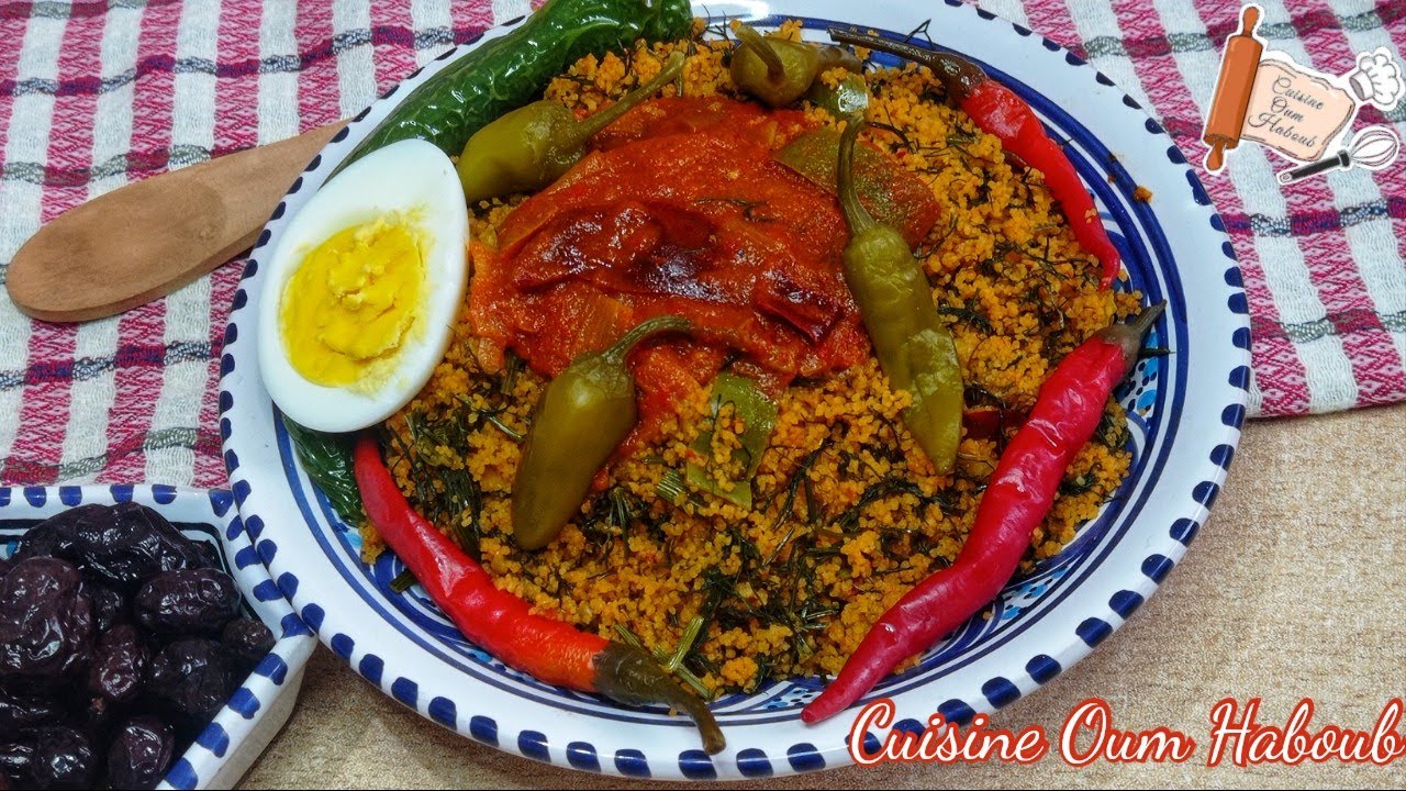 فرفوشة / كسكسي بعروش البسباس،ماكلة شتويّة بامتياز،بنينة و غير مكلفة farfoucha