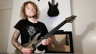 Warrel Dane "When We Pray" (guitar solo cover) - The 365 Riff Challenge - riff 222