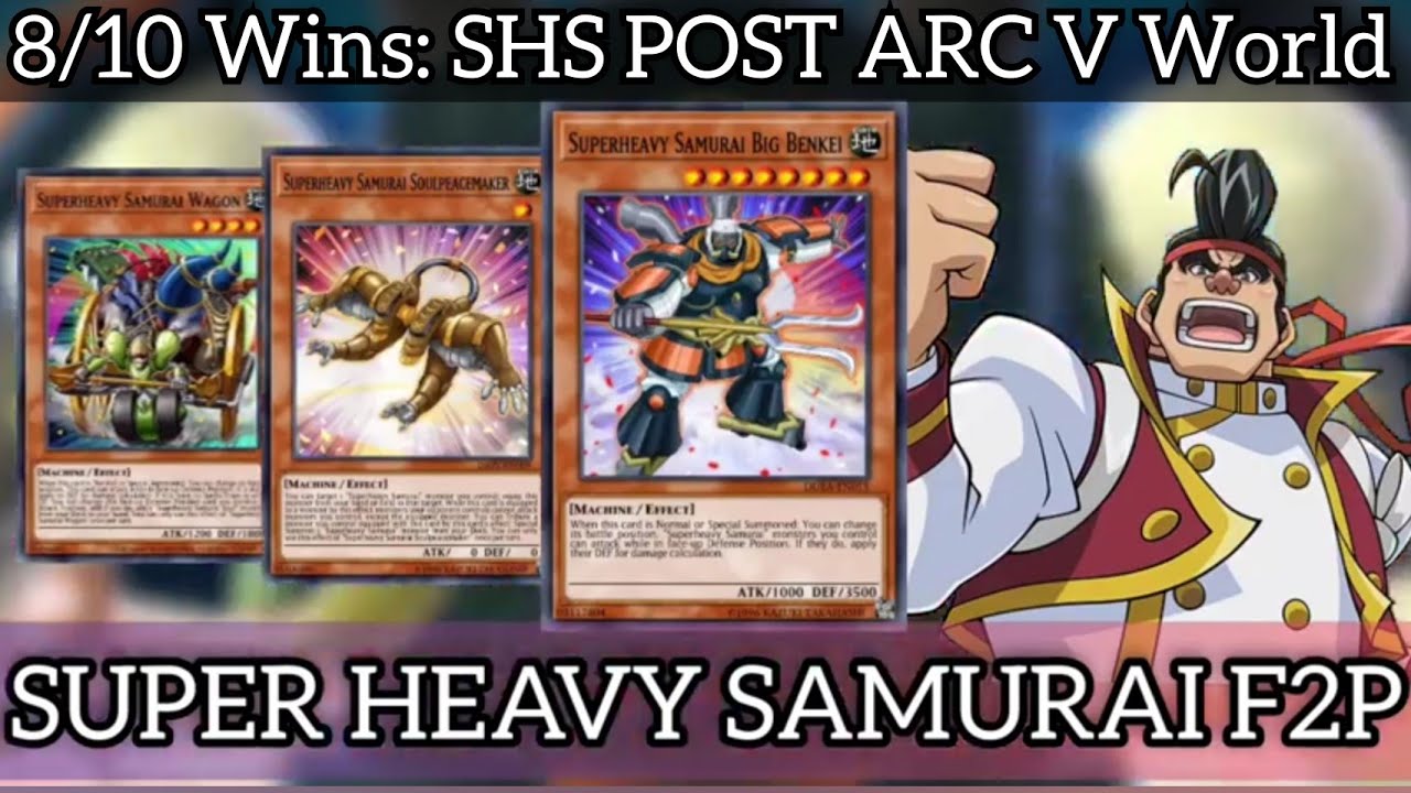 F2P 8/10 Wins: NEW Superheavy Samurais Post Arc V World