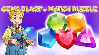 Gems Blast - Match Puzzle Mobile Game | Gameplay Android & Apk screenshot 3