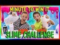 MINUTE TO WIN IT | SLIME EDITION | We Are The Davises