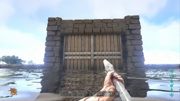 Ark Survival Evolved Beachfront Base Ep 1