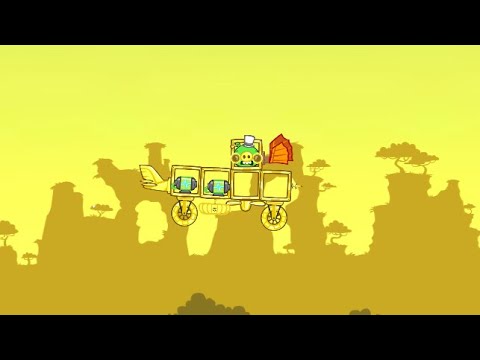 How to complete Road Hogs level 6 in Bad Piggies - with Legendary