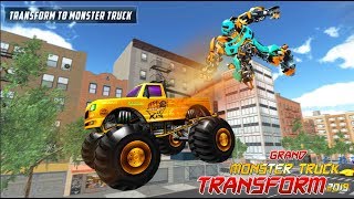 Real Robot Transform Monster Truck Fight screenshot 3