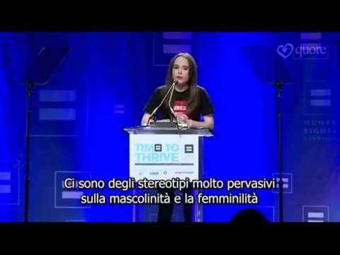 Ellen Page - il coming out sub ITA by Quore