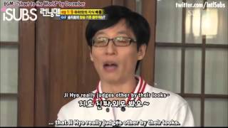 Running man ep 19 - Running Man funny moments - Haha teased Jihyo with her weight