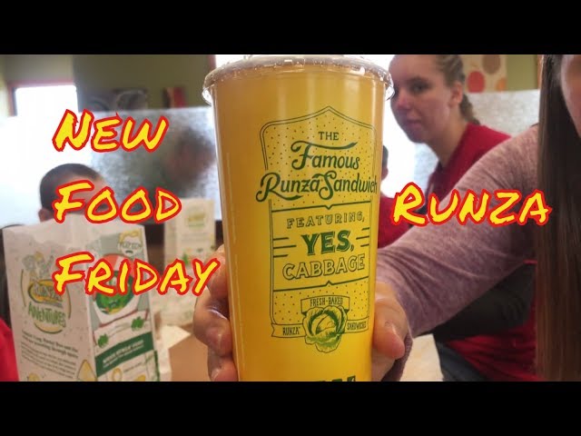 New Food Friday | Runza in Grand Island Nebraska