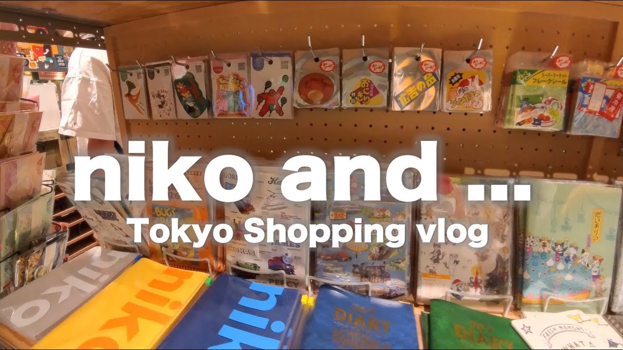 niko and ... Japan Store Vlog 🛍️ | Japanese Stationery, Home Decor and Fashion