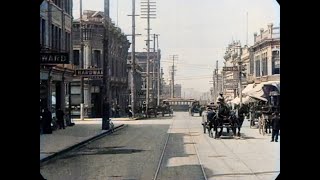 May 1907 - Ride Through Victoria And Vancouver, Canada -  In Colors