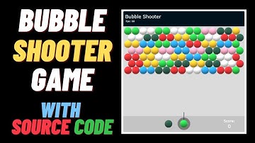 How to Make JavaScript Bubble Shooter Game Project Tutorial | Learn JavaScript Project