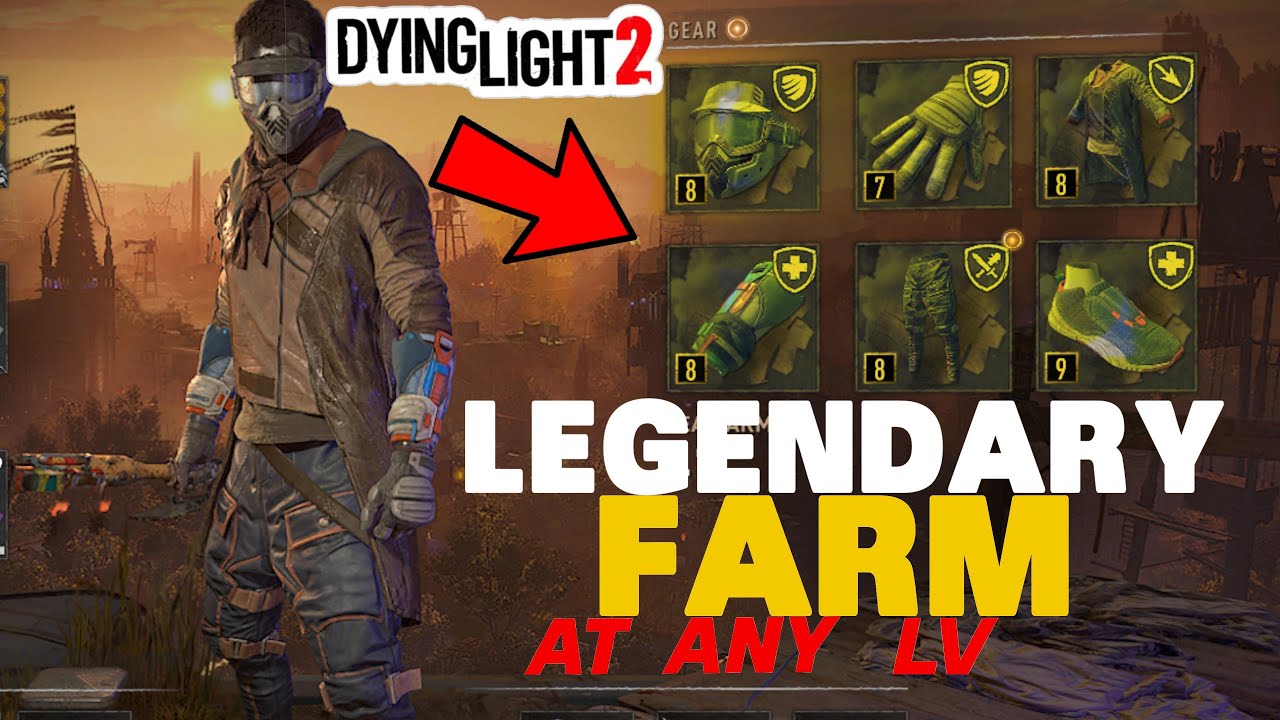 Dying Light 2 - UNLIMITED Max Level Artifact/Legendary Gear Farm | Infinite Lvl 9 Armour & Weapons