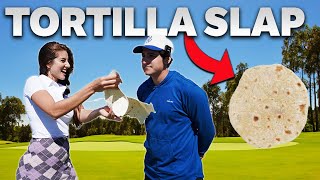 Tortilla Challenge on the Golf Course!